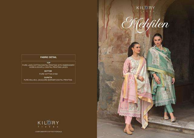 Kilory mehfilen baalar Wholesale dress materials in Kolkata