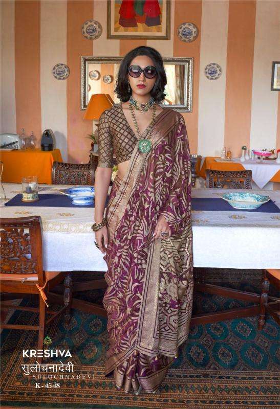 Kreshva sulochnadevi Saree manufacturers in Hyderabad