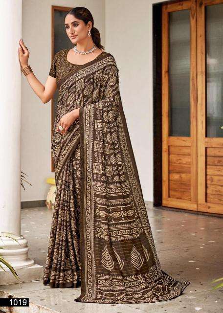 Lakhani bagru Saree at wholesale price
