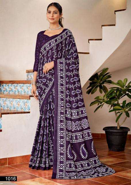 Lakhani bagru Saree at wholesale price
