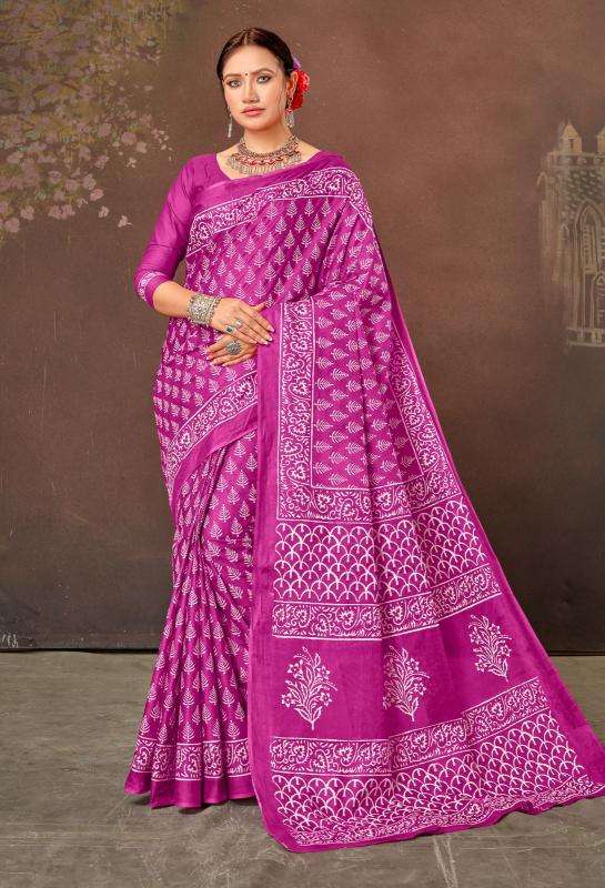 Lakhani bagru Saree at wholesale price