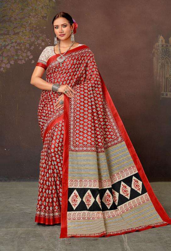 Lakhani bagru Saree at wholesale price