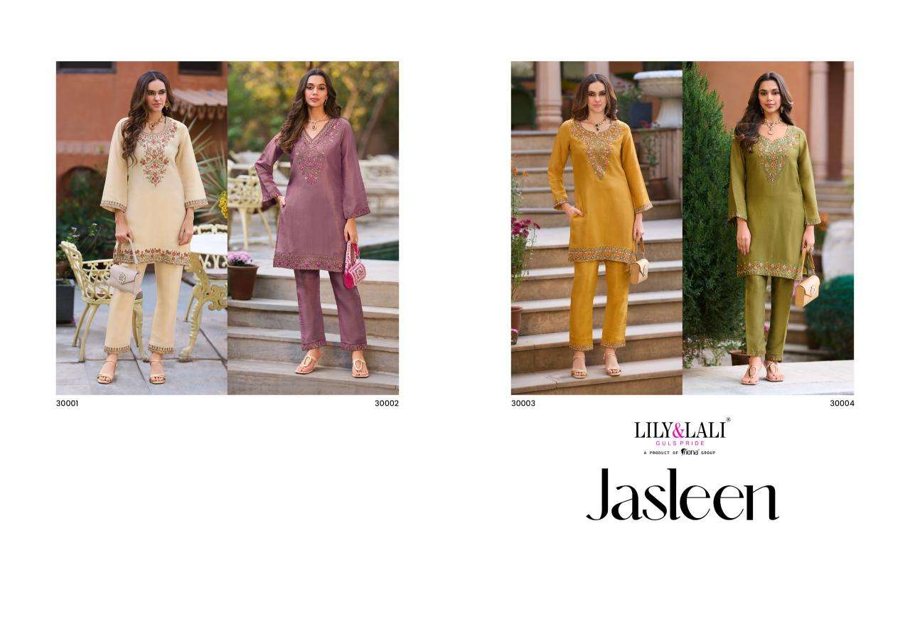 Lily & lali jasleen coord set Kurti manufacturers in Ahmedabad