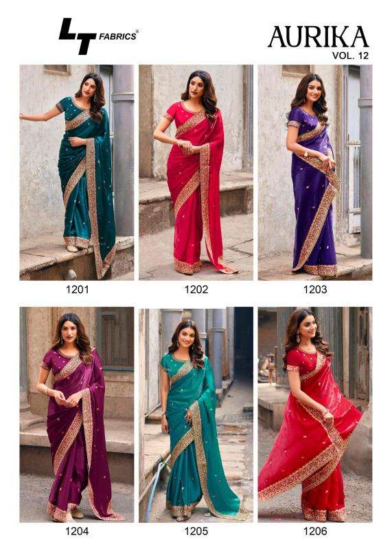 Lt fashion aurika vol 12 Saree wholesale market