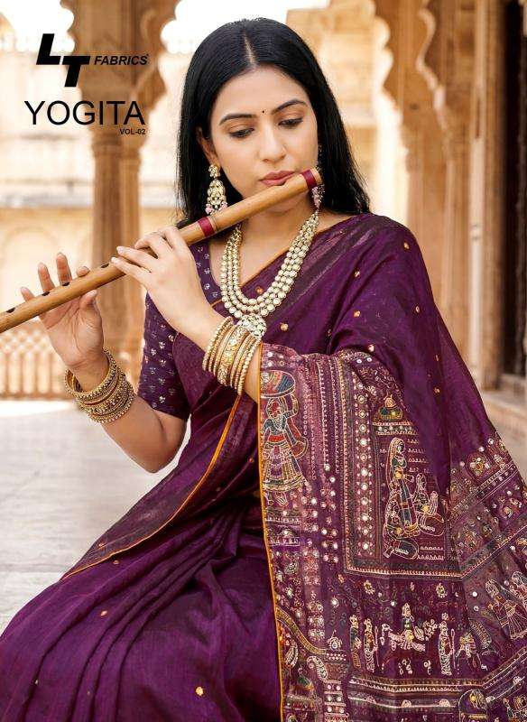 Lt fashion yogita vol 2 Saree wholesale market Kolkata