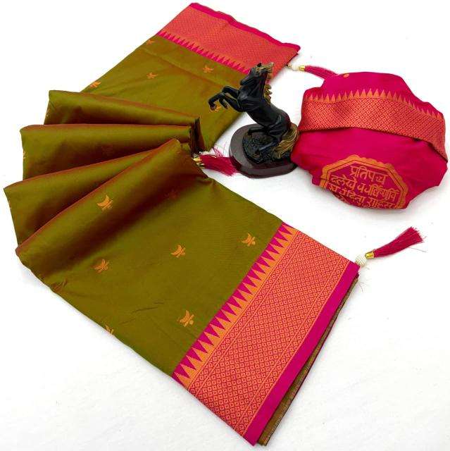Malhar jijau paithani silk Saree wholesale market in Mumbai