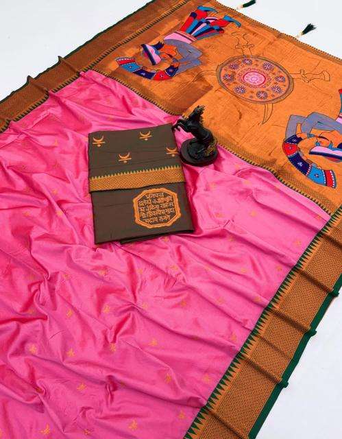 Malhar jijau paithani silk Saree wholesale market in Mumbai