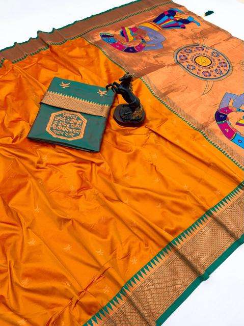 Malhar jijau paithani silk Saree wholesale market in Mumbai