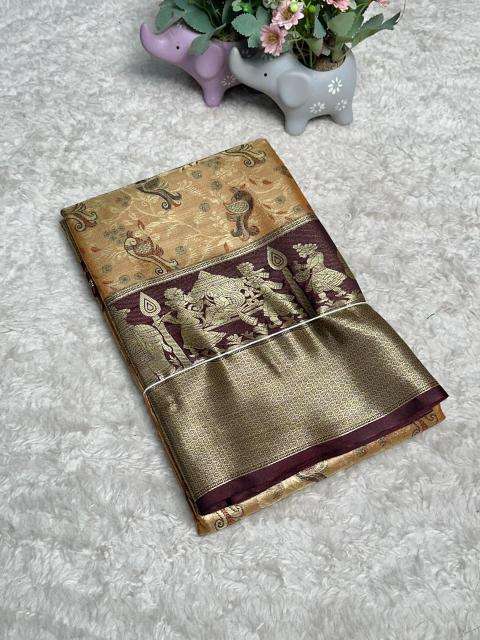 Malhar kanjivaram silk Wholesale saree suppliers in Surat