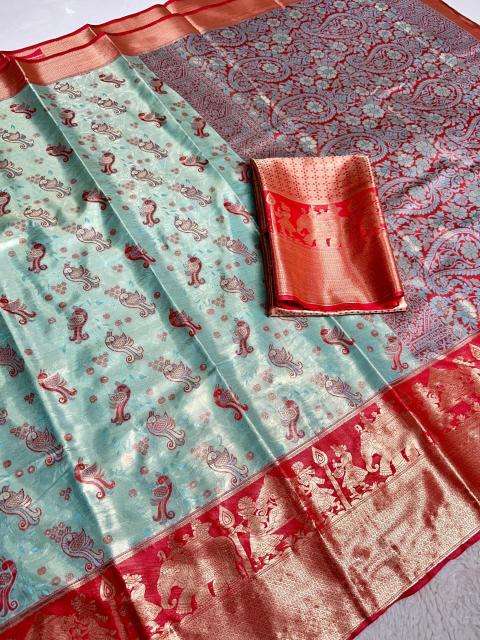 Malhar kanjivaram silk Wholesale saree suppliers in Surat