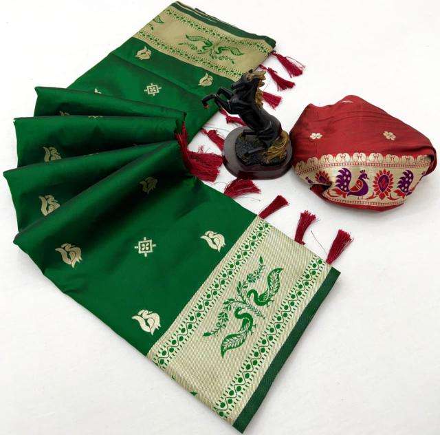 Malhar mayurika paithani Surat textile market sarees