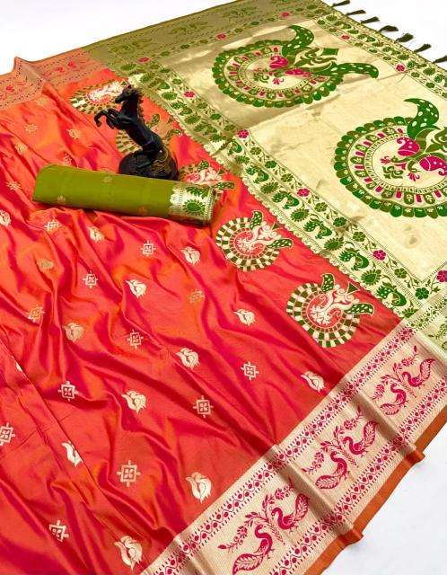 Malhar mayurika paithani Surat textile market sarees