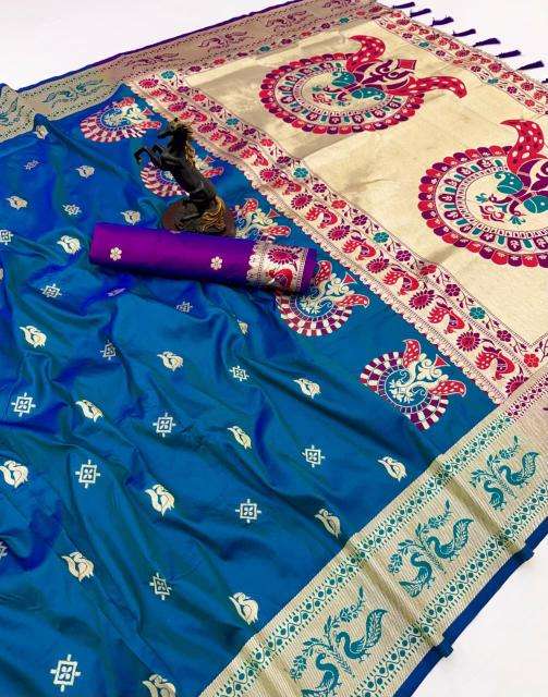 Malhar mayurika paithani Surat textile market sarees