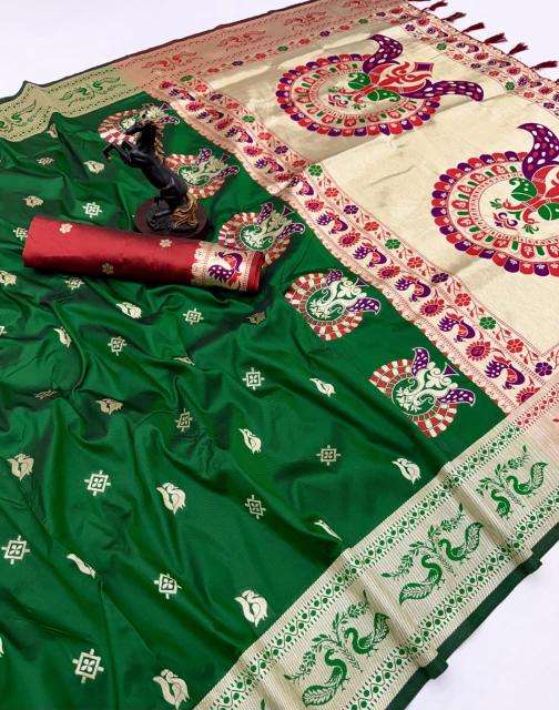 Malhar mayurika paithani Surat textile market sarees