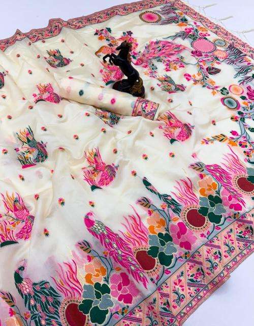 Malhar pashmina vol-5 Saree sellers in India