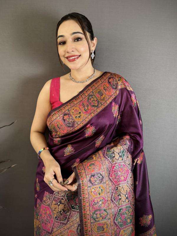 Malhar pashmina-vol-6 Wholesale saree suppliers in Mumbai