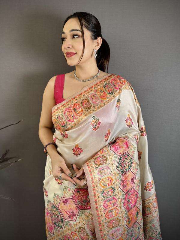 Malhar pashmina-vol-6 Wholesale saree suppliers in Mumbai