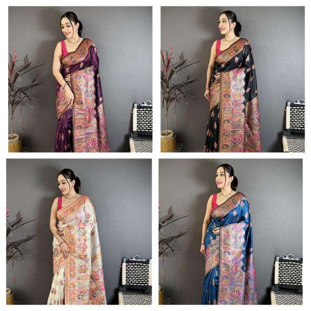 Malhar pashmina-vol-6 Wholesale saree suppliers in Mumbai