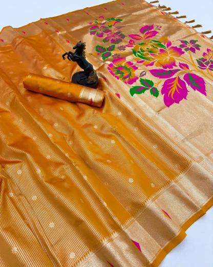 Malhar tissue paithani-vol-3 Wholesale Saree suppliers