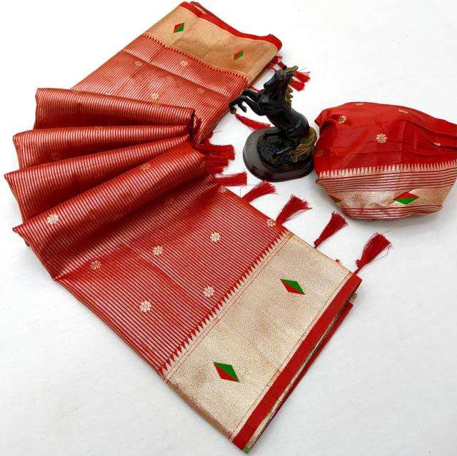 Malhar tissue paithani-vol-3 Wholesale Saree suppliers