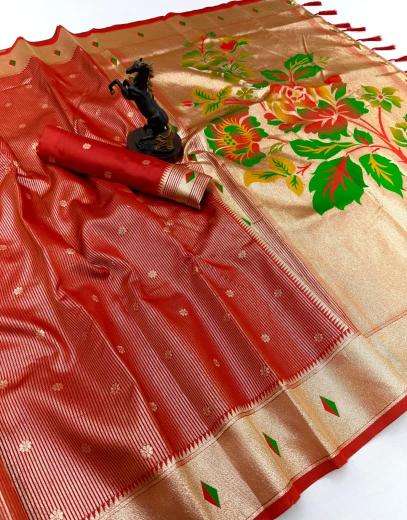 Malhar tissue paithani-vol-3 Wholesale Saree suppliers
