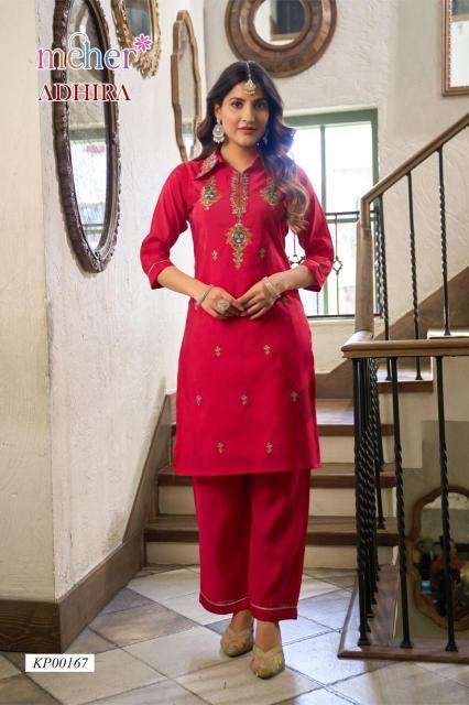 Meher adhira coord set Kurti exporters in India