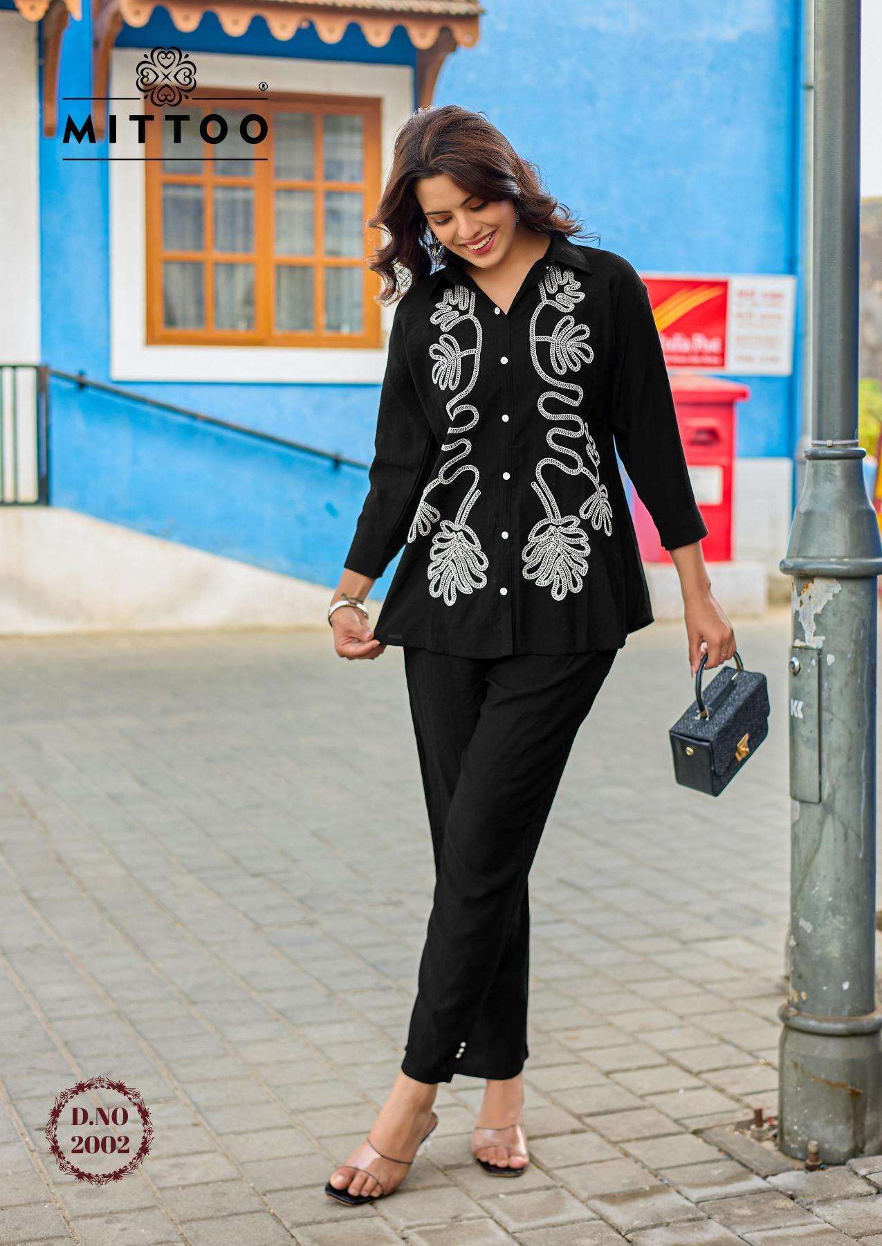 Mittoo fantasy coord set Ladies Kurtis at wholesale price in Kolkata