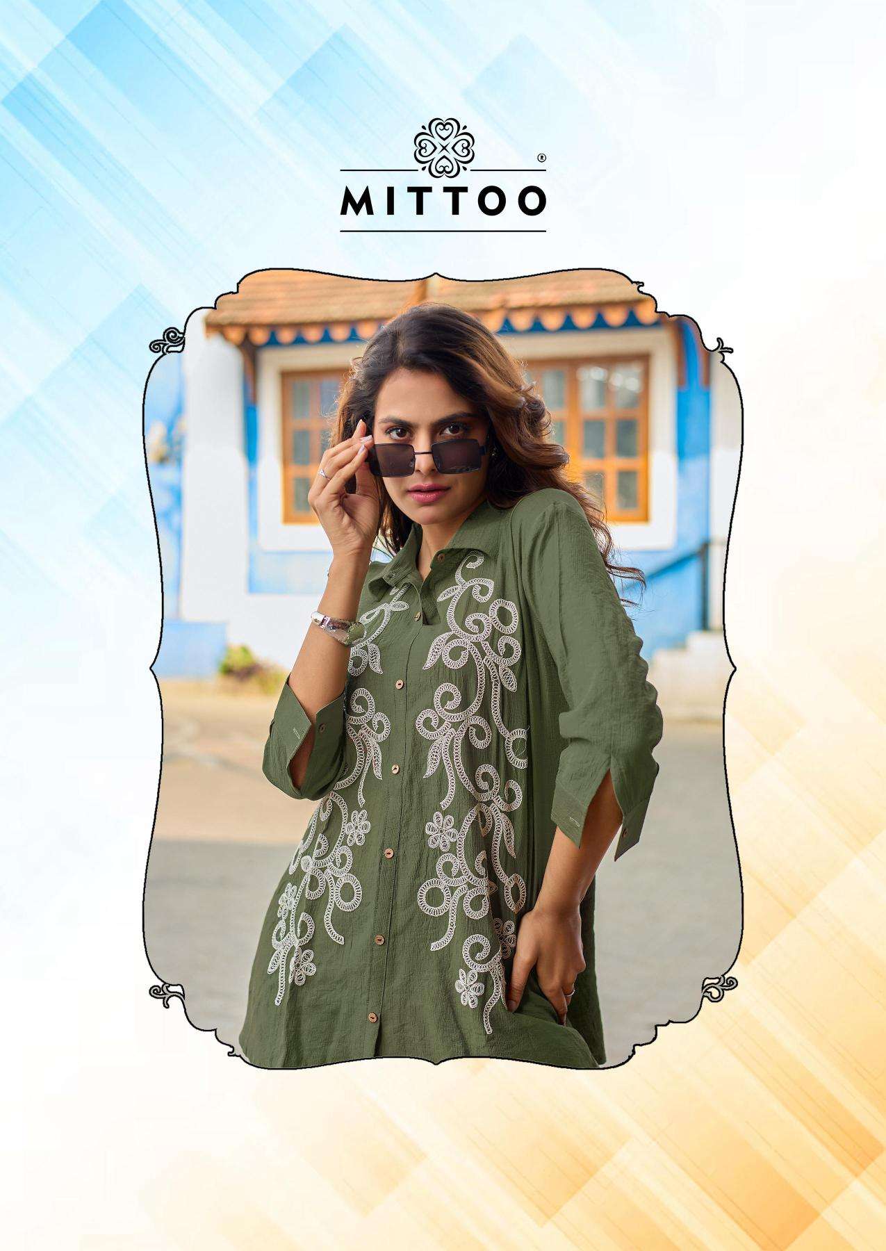 Mittoo fantasy coord set Ladies Kurtis at wholesale price in Kolkata