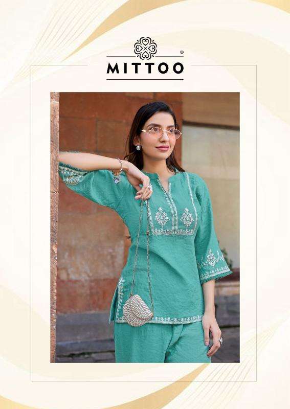 Mittoo korra vol 2 coord set Kurti exporter in Kolkata