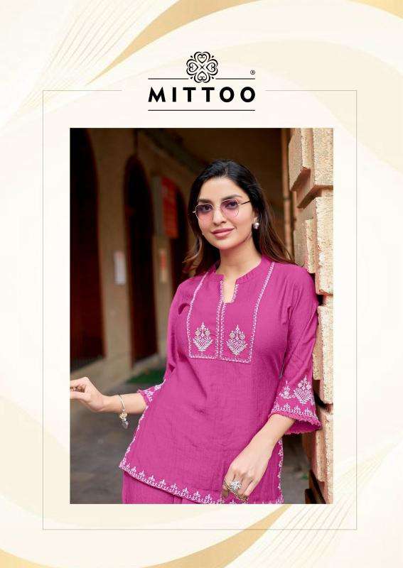 Mittoo korra vol 2 coord set Kurti exporter in Kolkata