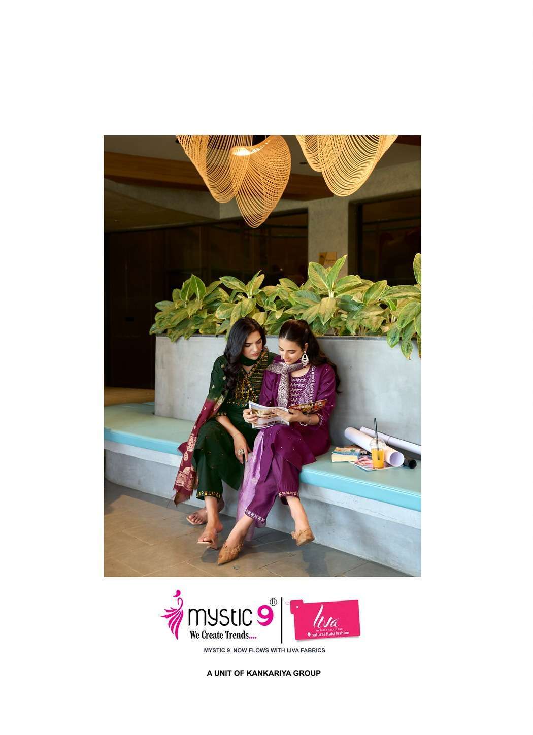 Mystic9 anjali vol 1 Kurti wholesale market in Kolkata