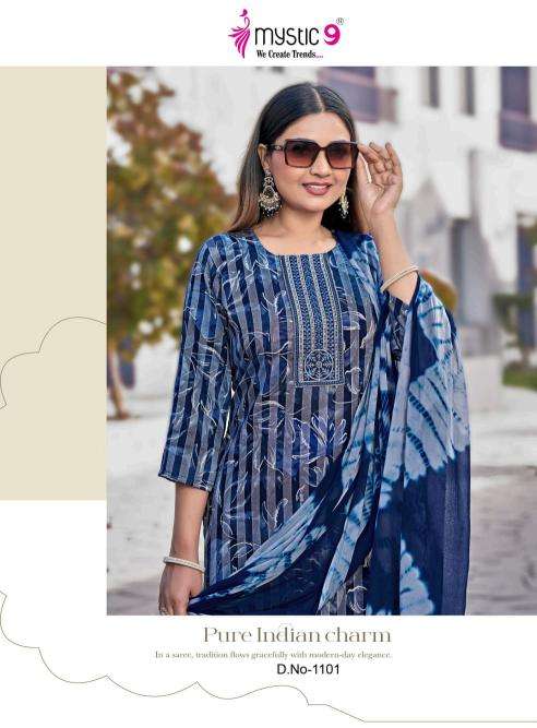 Mystic9 rubina vol 11 Latest Kurti designs in Gujarat