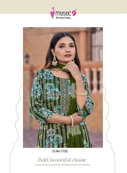 Mystic9 rubina vol 11 Latest Kurti designs in Gujarat