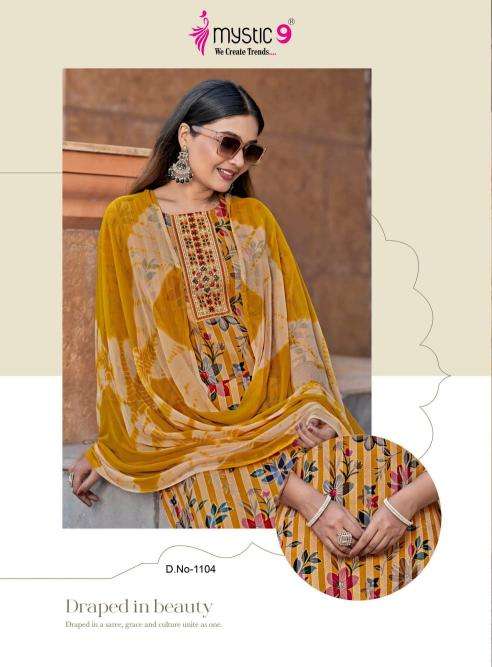 Mystic9 rubina vol 11 Latest Kurti designs in Gujarat