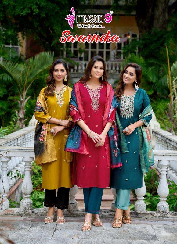 Mystic9 swarnika vol 1 Kurti online shopping