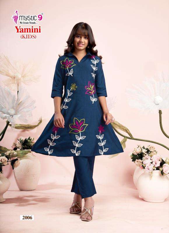 Mystic9 yamini (kids) vol 2 coord set Kurti manufacturers in Kolkata