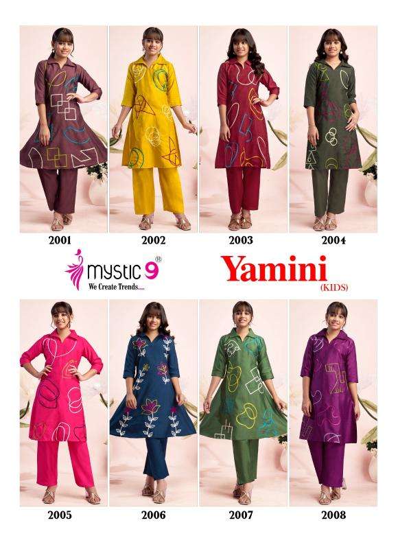 Mystic9 yamini (kids) vol 2 coord set Kurti manufacturers in Kolkata