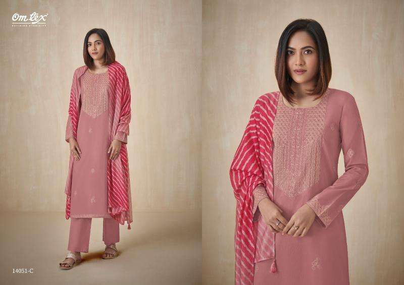 Omtex chanan Designer dress materials wholesale