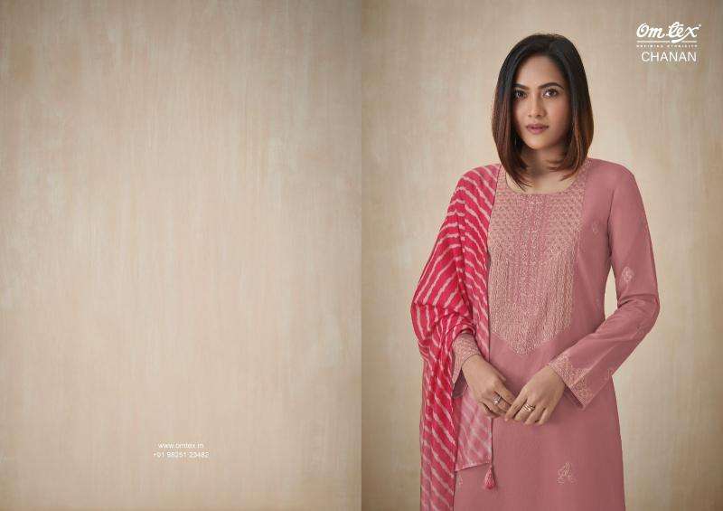 Omtex chanan Designer dress materials wholesale