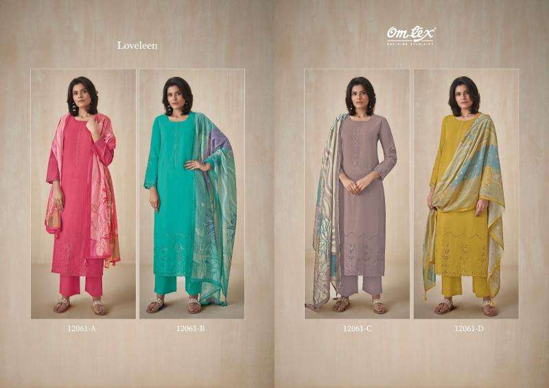 Omtex loveleen dress material manufacturers in Delhi