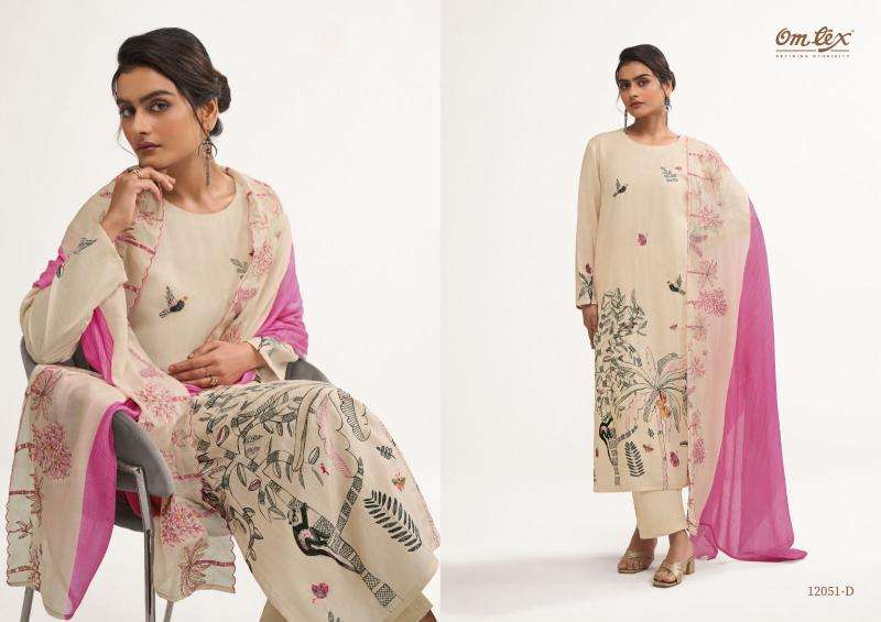 Omtex sereya Wholesale dress material suppliers in Surat