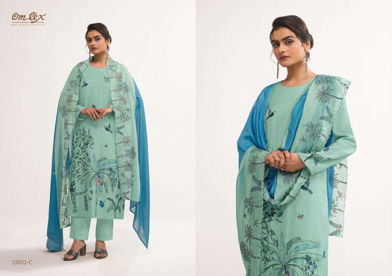 Omtex sereya Wholesale dress material suppliers in Surat