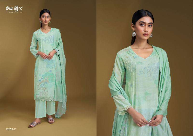 Omtex srutika Wholesale dress material suppliers in Gujarat