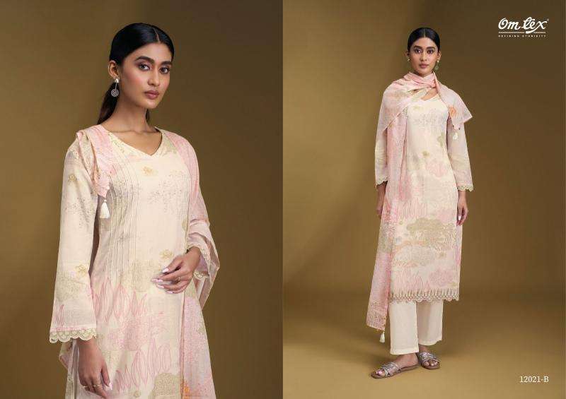 Omtex srutika Wholesale dress material suppliers in Gujarat