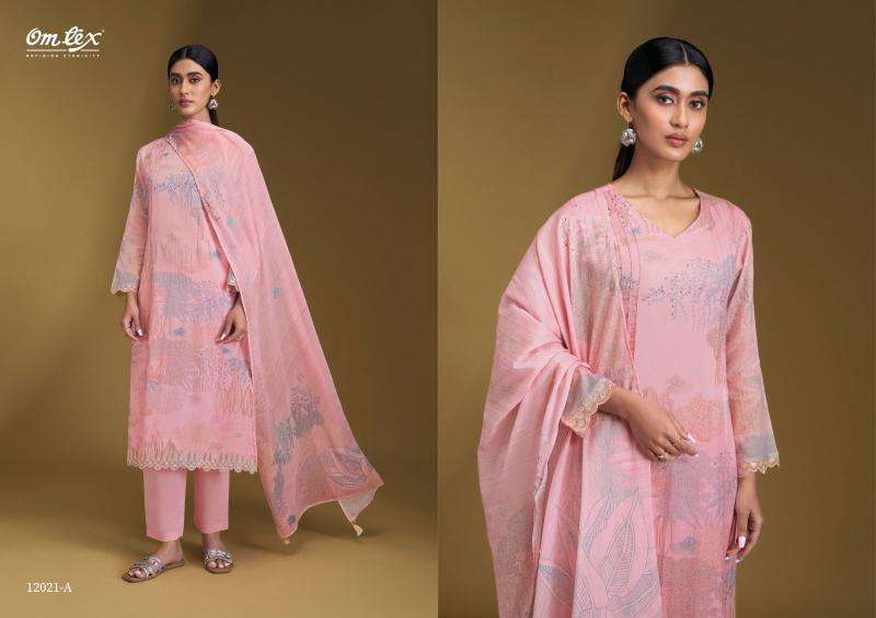 Omtex srutika Wholesale dress material suppliers in Gujarat