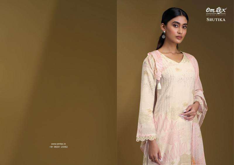 Omtex srutika Wholesale dress material suppliers in Gujarat