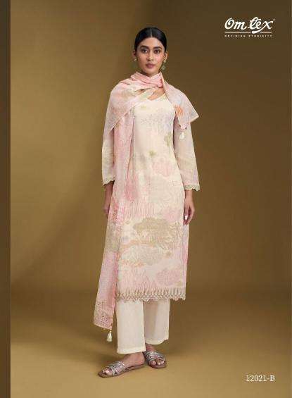 Omtex srutika Wholesale dress material suppliers in Gujarat