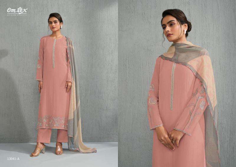 Omtex zehra Designer dress materials wholesale