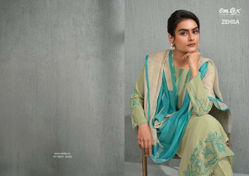 Omtex zehra Designer dress materials wholesale