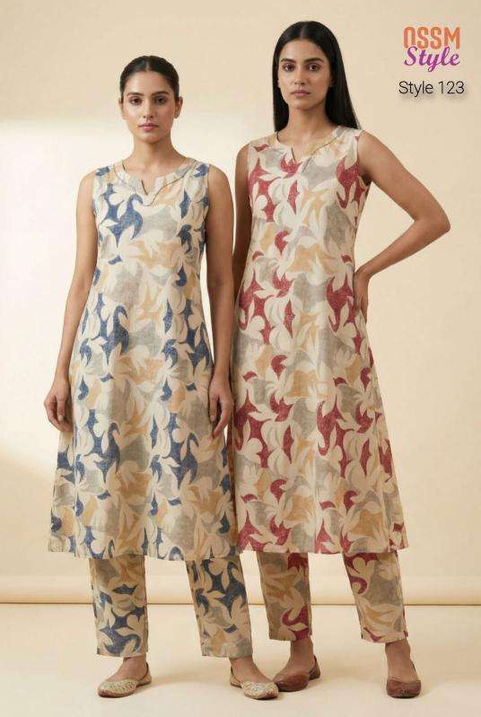 Ossm style 123 coord set Kurtis for reselling in Kolkata